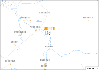 map of Urata
