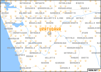 map of Uratudawa