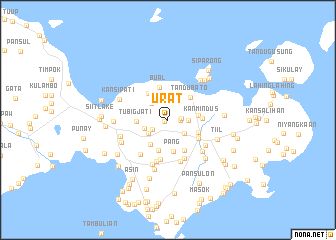 map of Urat