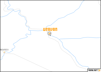 map of Uravan