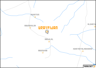 map of ‘Urayfijān