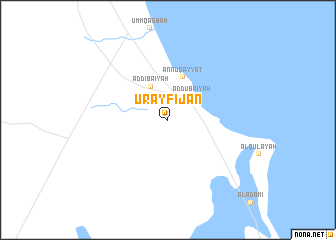 map of ‘Urayfijān