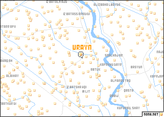 map of Ūrayn
