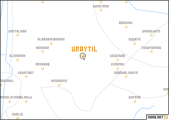 map of Uraytil