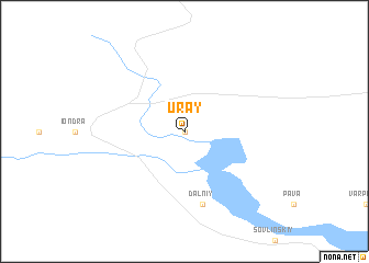 map of Uray