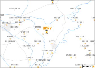 map of Uray