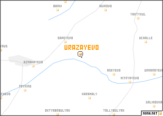 map of Urazayevo