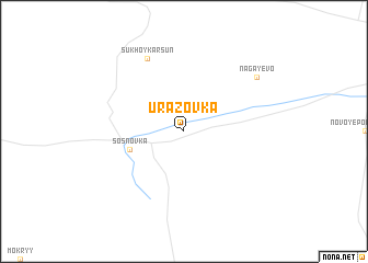 map of Urazovka