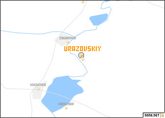 map of Urazovskiy