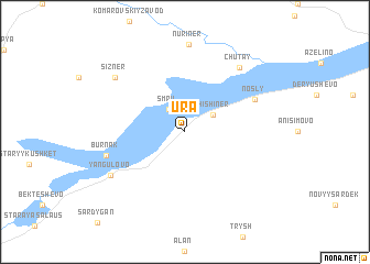 map of Ura