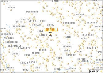 map of Urbali