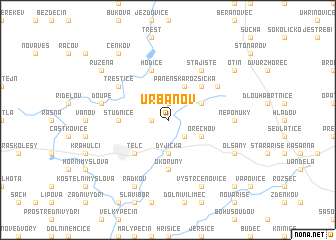 map of Urbanov