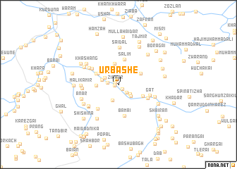 map of Urbashe