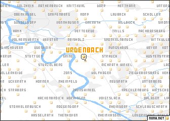 map of Urdenbach