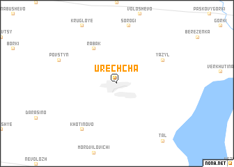 map of Urechcha