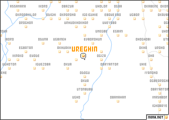 map of Ureghin