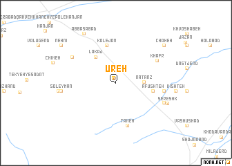 map of Ūreh