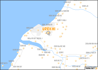 map of Urekhi