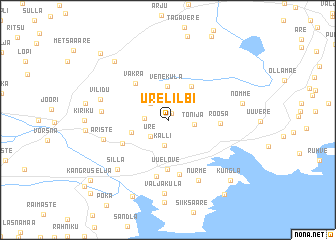 map of Ure-Lilbi