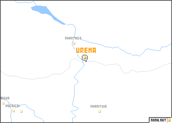map of Urema