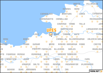 map of Ures