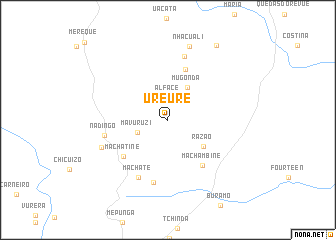 map of Ure-Ure