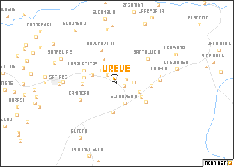 map of Ureve