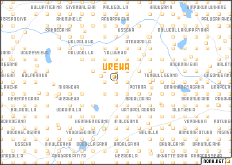 map of Urewa