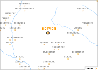 map of Ureyán