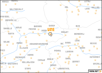 map of Urë