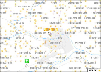 map of Urfahr