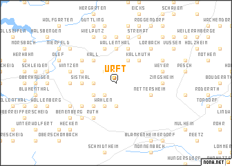 map of Urft