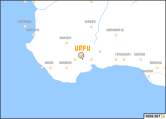 map of Urfu