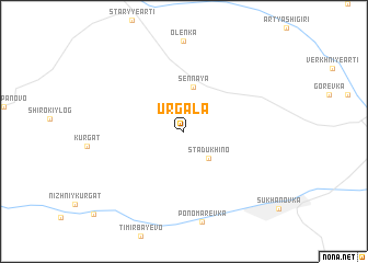 map of Urgala