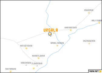 map of Urgala