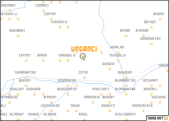 map of Urgancı