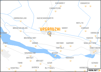 map of Urgandzhi