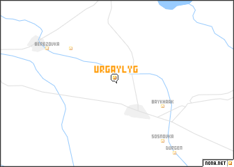 map of Urgaylyg