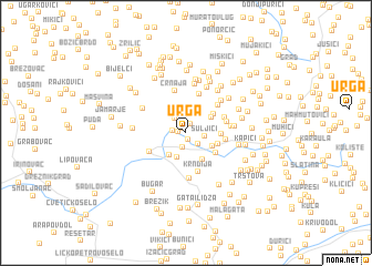 map of Urga