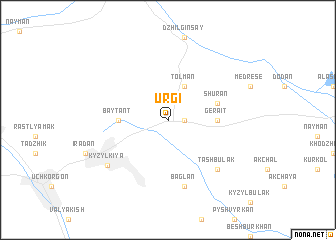 map of Urgi