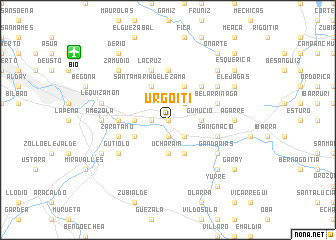 map of Urgoiti