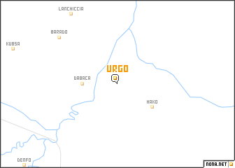 map of ‘Urgo