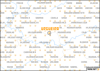 map of Urgueira