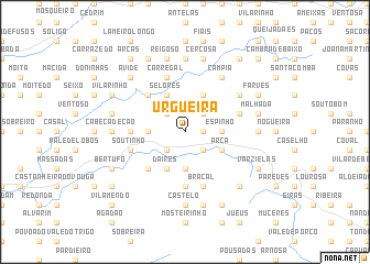 map of Urgueira