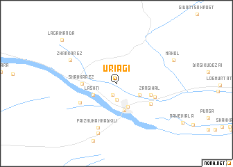 map of Uriāgi