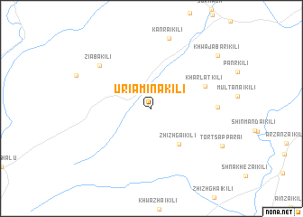 map of Uria Mīna Kili