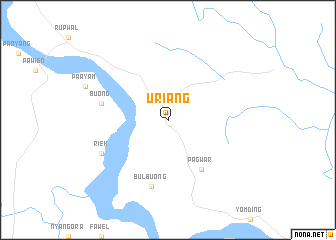 map of Uriang