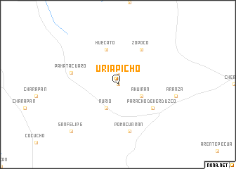 map of Uriapicho