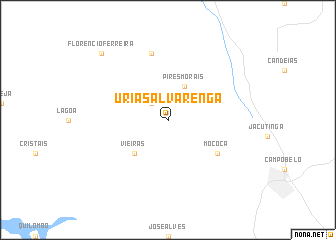 map of Urias Alvarenga