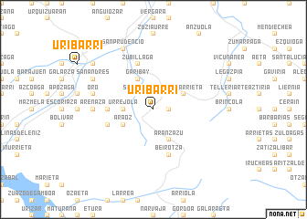 map of Uribarri